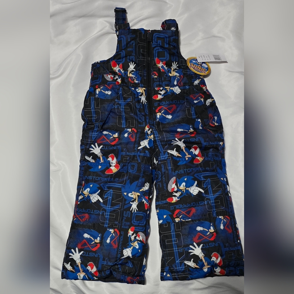 Kids Character Overalls - Black and Blue